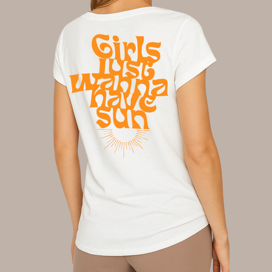 Shirt - girls just wanna have sun
