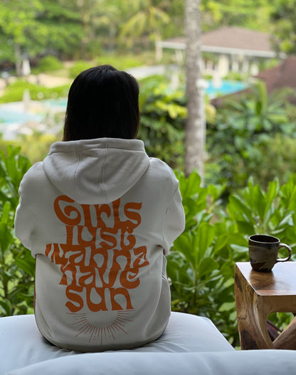 Hoodie - Girls just wanna have sun