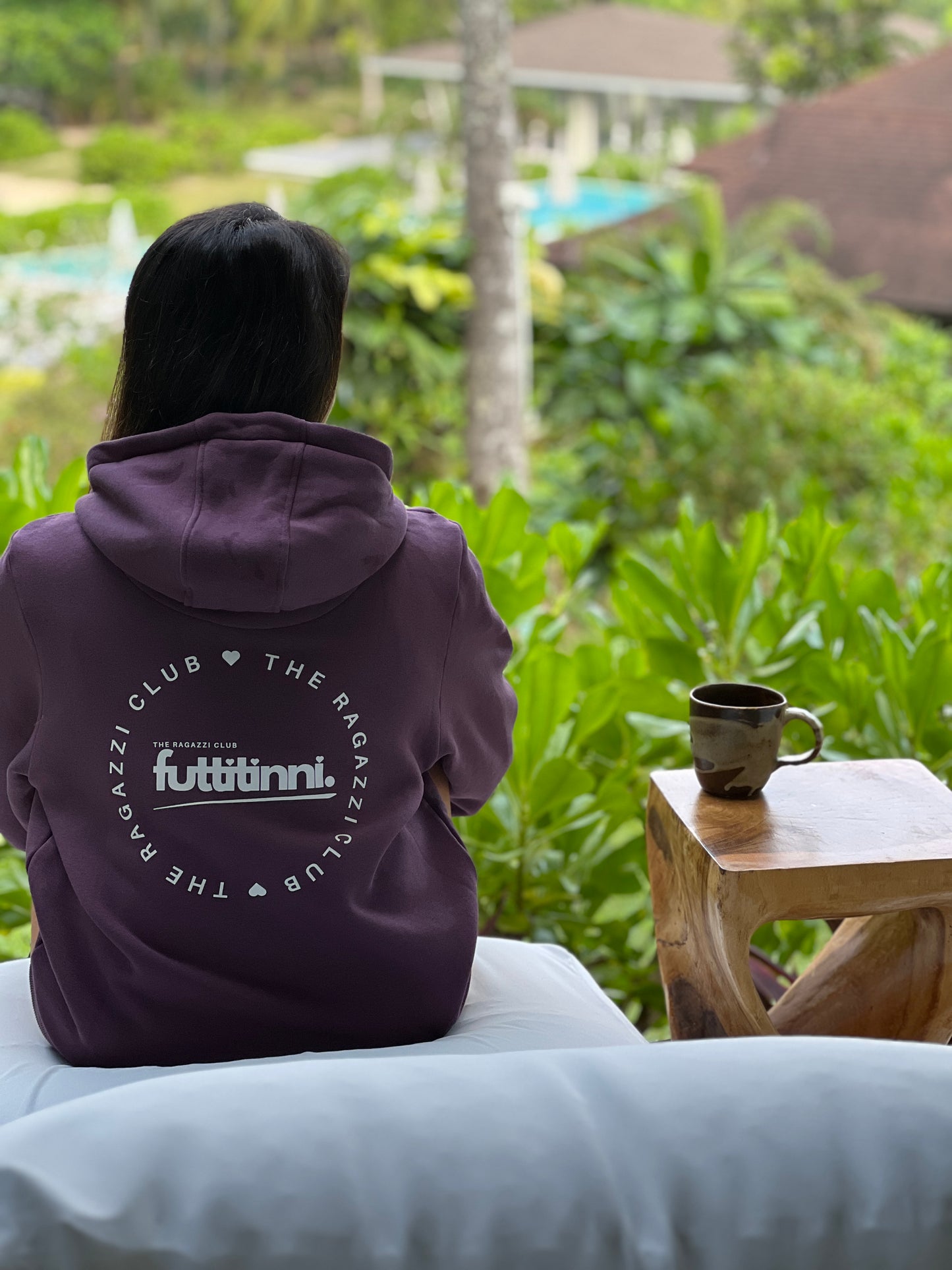 Hoodie - Futtitinni Circle (girls)